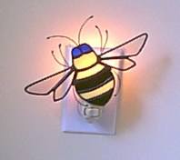 Honey bee night light