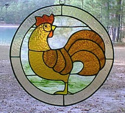 Round Rooster Panel
